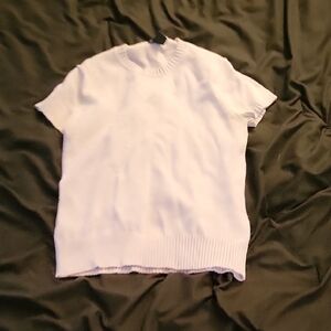 Purple / Pink Short Sleeve Sweater
